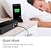 (Silent Version) ECOACE 2000W Step Down 220V to 110V Voltage Converter for Hair Dryers with 4-Port USB, International Travel Adapters Fit for over 150 Countries US,UK,Europe, Asia,Africa etc.