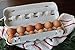 Egg Cartons - 25 Bulk Pack - 30 Bonus Quality Blank Labels of multi temp vinyl material, 100% recycled pulp biodegradable material, holds one dozen eggs, multi-use, sturdy, bulk cheap egg carton