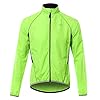 Walmeck- Reflecterend fietsjack voor heren, ademend, lange mouwen, fietsshirt, windmantel, vest, outdoorsportkleding