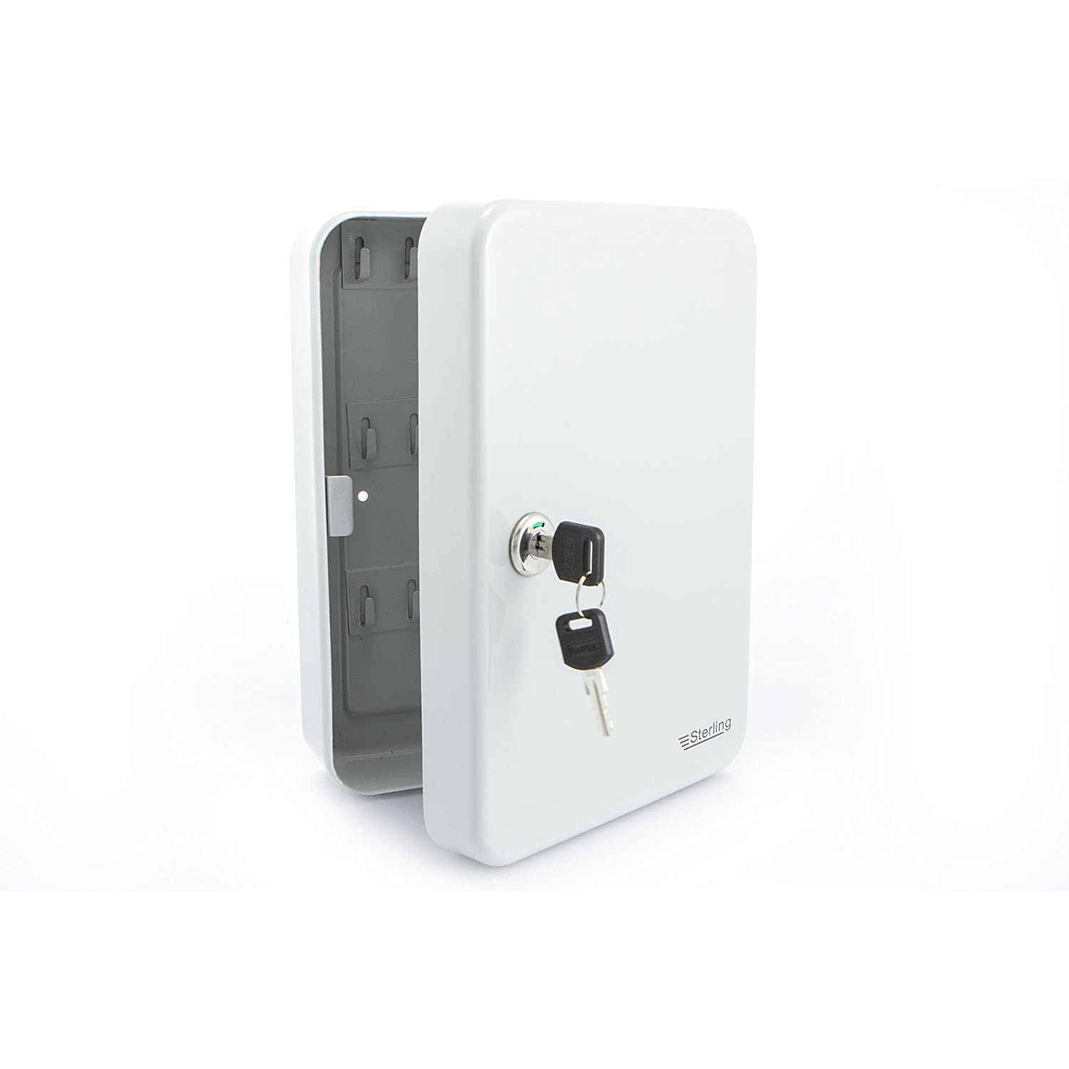 Burg-Wachter KC48 Sterling 48-Hook Key Cabinet,Gray