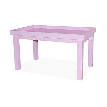 Rock1on Tavolo Da Gioco Per Attività In Legno Massiccio Per