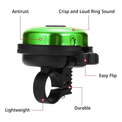 image for iLiveX Bike Bell, Upgraded Bicycle Bell, Bike Ringer Bell for Kids and