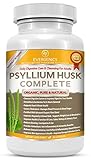 Evergenics Organic Psyllium Husk. Complete Daily Digestive Cleansing. Improves Heart, Digestive and Total Health. Flushes Cholesterol, Toxins and Fat. with Fiber, Digestive Enzymes and Prebiotics.