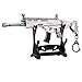 LLAMEVOL Gun Keychain for Men Guns Toys Heavy Shotgun Model Alloy Metal Assault Rifle Keychain Game Party Supplies Collection Gift for Boys