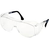 Honeywell Uvex Ultra-Spec 2001 OTG (Over-the Glass) Visitor Specs Safety Glasses with Clear Uvextreme Anti-Fog Lens (S0112C)