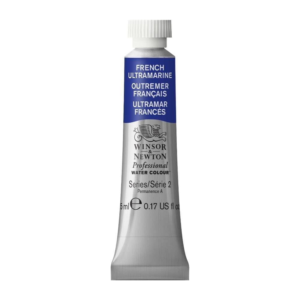Winsor & Newton 102263 5ml Tube Artists Watercolour - French Ultramarine — image 1