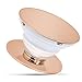Pop Out Stand and Grip for Smartphones and Tablets Expanding Mobile Phone Socket Holder 360 Rotation, by Amotus (Rose Gold)