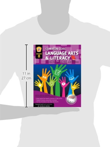 image for Common Core Language Arts & Literacy Grade 8: Activities That Captivat
