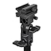 CowboyStudio Flashlight /Hot Shoe/Umbrella Holder with Swivel/Tilt Bracket for Nikon and Canon E430 E580 SB600 SB800 SB900