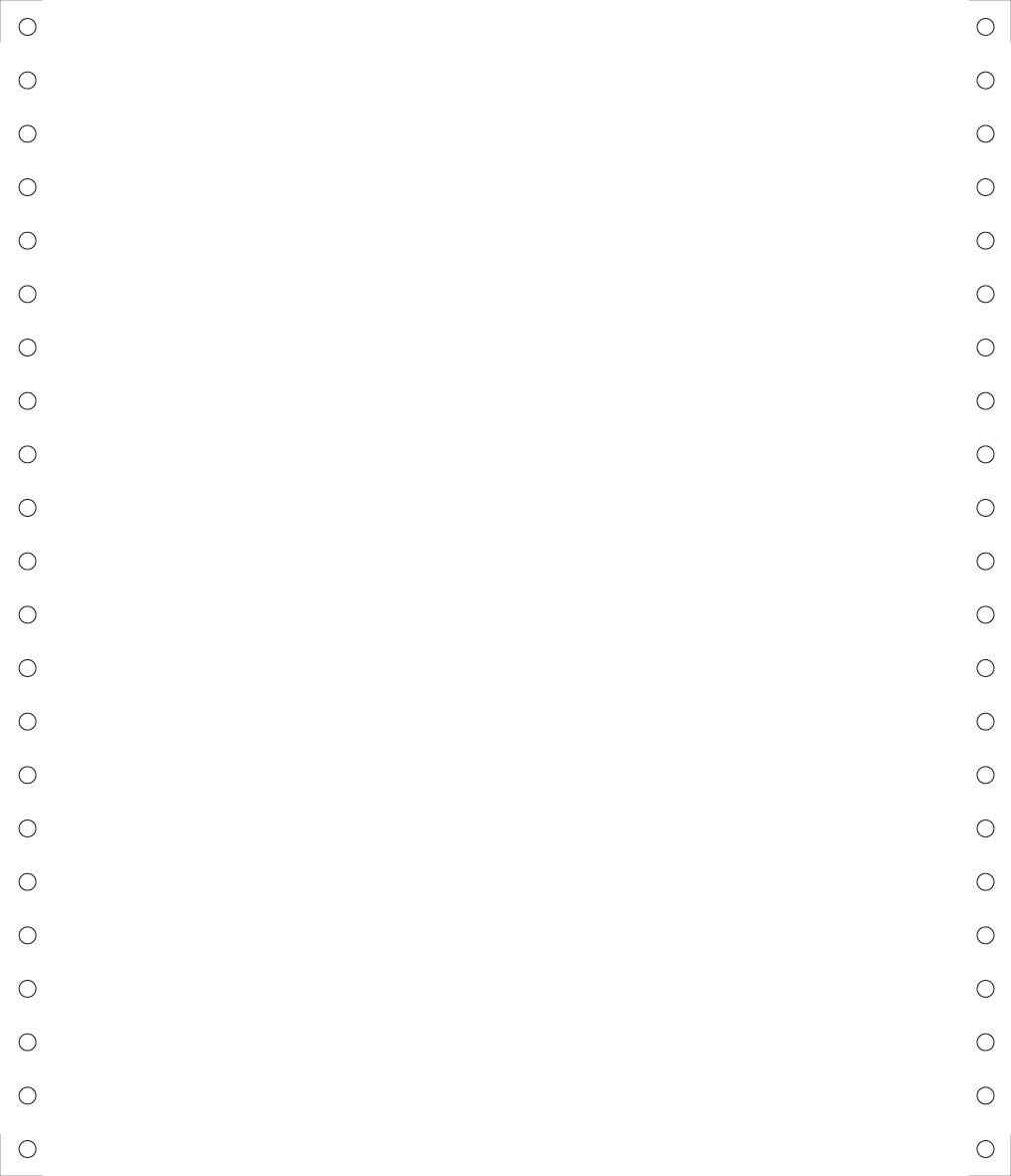 Exacompta 65511E White Listing 2000 Sheets of 240 x 11 1 Fold Detachable Caroll Strips 70 g, White