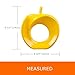 Guo's Ceramic Tabletop Statues Home Decor Accents Figurine Decorative Sculpture Large 9 Inch 4 Colors (Yellow)