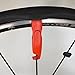 Bike Tire Levers | Flat Tire Removal Tools for Road & Mountain Bicycles | Set of 2 Gorilla Levers | Fire Red