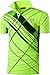 jeansian Men's 3 Packs Ourdoor Sport Quick Dry Polo T-Shirt Tee Tshirt Golf Tennis Bowling Fit LSL195