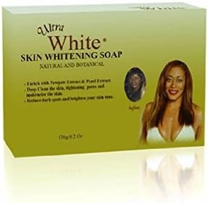 Skin Lightening Complexion Beauty Bar/All Skin Types/1 @ 6.2 Oz/Coconut Oil/Vitamin C'/Lemon Extract/Pawpaw Extract
