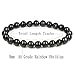 Natural AA Grade Rainbow Obsidian Gemstone 8mm Round Beads Stretch Bracelet 7 Inch