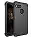 Miubox Essential Phone PH-1 Case,Three Layer Bumper Heavy Duty Anti-Scratch Non-Fingerprint Comfortable Holding Protective Case for Grils Men Women Essential Phone PH-1(2017),Black