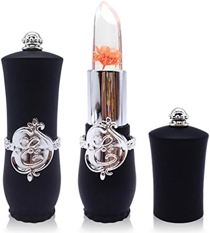 Mikong Beauty Bright Flower Crystal Jelly Lipstick Magic Temperature Change Color Lip (D)