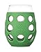 Lifefactory 11oz Glassware SET OF 4 by Lifefactory, colors = Grass Green