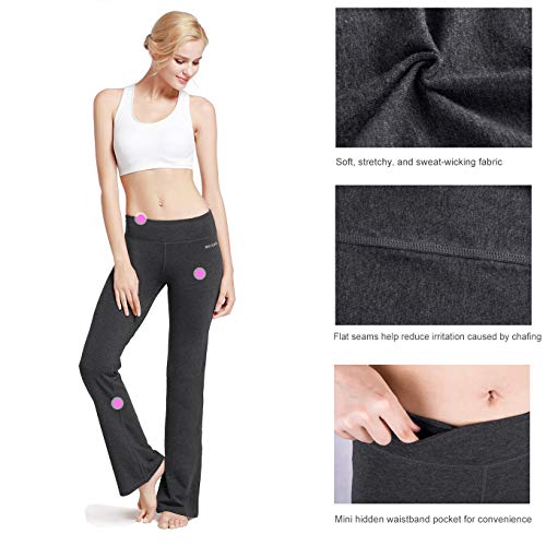 BALEAF-Damen-Flare-Yoga-Hose-Fitness-Hose-Yogahose