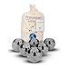 Friendsheep Wool Dryer Balls, Organic Premium Reusable Cruelty-Free Handmade Fair Trade No Lint Fabric Softener, Extra Large, 6 Pack, Grey Koala - Koala Crew