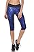 Fvous Women's Mermaid Scale Fish Active Capri Leggings Running Yoga Pants
