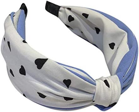 CixNy Knot Floral Print Cute Sweet Hair Band Hair Comb Headpiece Hair Accessories Tiara Crown Hair Hoop Hairband Hairpins for Girls and Women