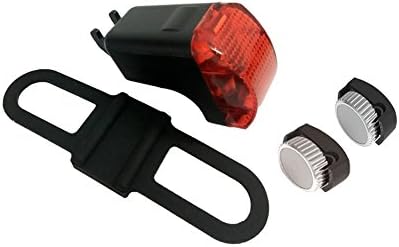 WGOAL Self-Powered Bicycle Rear Light LED Taillight, Two Magnet Sensor No Battery Waterproof LED Bicycle Rear Light for Safety Rider