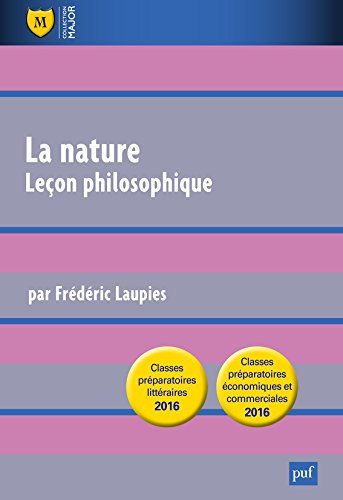La  nature, leçon philosophique
