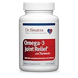 Dr. Sinatra's Omega-3 Joint Relief with Turmeric - Faster, Stronger Joint Pain ReliefEasy on Your Stomach, Good for Your Heart, 60 Softgels (30-Day Supply)