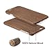 GMYLE iPhone 6 Case, iPhone 6 wood case, [Real] Natural Genuine Wooden Case for iPhone 6 / 6s – Deep Walnut Wood Ultra Slim Hard Case