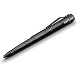 FLORA GUARD Professional Defender Tactical Pen,Emergency Glass Breaker, DNA Collector,Aircraft Aluminum Self Defense Pen With Writing Multifunctional Survival Tool (Black)
