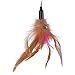 CBROSEY The Giddy Kitty 6 Piece Refill Pack - Our Most Popular Replacement Cat Feather Toys - Fun Teaser Feathers for Exercising Kitten or Cats