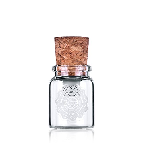 Cute usb flash drives 4gb gift set glass bottle usb dri…