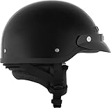 Motorcycle Half Helmet Open Face Black 5XLarge CKX