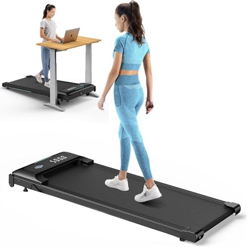 Lysole Walking Pad Treadmill With Incline And Handle Bar,Treadmills For Home And Office,340 Lb
