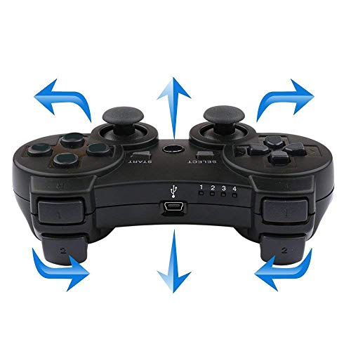 image for Molgegk PS3 Controllers for Playstation 3 Dualshock Six-axis, Wireless