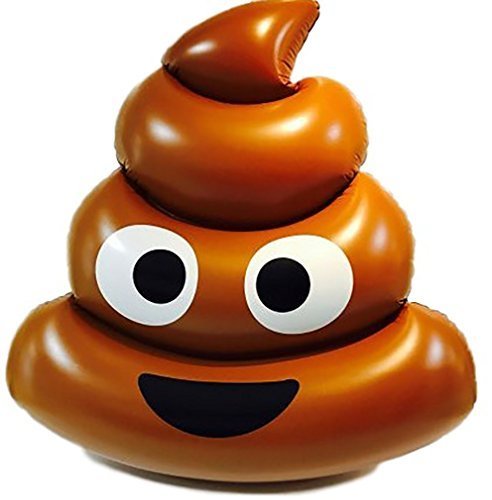 poop emoji float