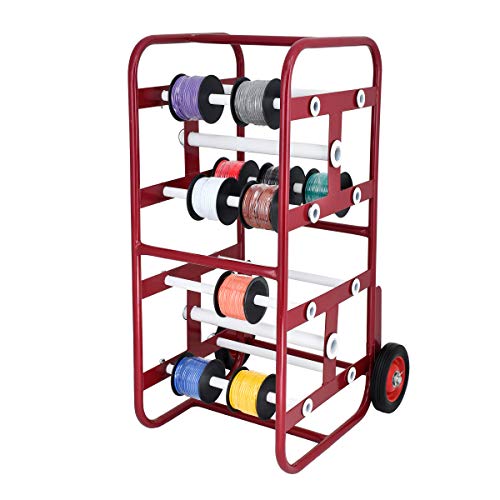Transportable Multiple Cord Management Axle Cable Caddy MultiSpool Wire Rack 819598029023 eBay