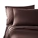 Honeymoon Super Soft Microfiber 3-Piece Bed Sheet Set, Twin, Dark Chocolate