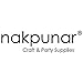 Nakpunar 8 pcs Glass Spice Jars with Black Lids - Shaker Dispenser and Pour Caps With Hot Seal