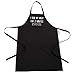 Bang Tidy Clothing Funny BBQ Apron Novelty Aprons Cooking Gifts for Men 100% Cotton 2 Pockets - I Rub My Meat Black One Size