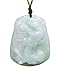 Dahlia Dragon/Phoenix Jade Pendant Necklace Genuine Certified Grade A Jadeite, 12