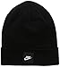 Nike Unisex Futura Sport Casual Knit Beanie-Black