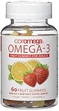 Coromega Adult Dha Gummy Fruits, 60-Count