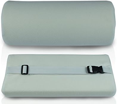 Lumbar Support Roll - Foam Pad Supports Your Low Back for Comfort While You Sit - Premium Materials - 17 inches by 7 inches in size