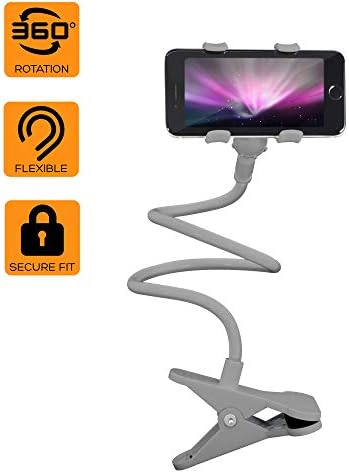 Audiology Audiology Connect 360 Adjustable Universal Gooseneck Smartphone Stand Gooseneck Phone Holder Lazy Mount Holder Cell Phone Mount Clip Up To 5 7a A A A A A Wide Perfect For Bed Desk Amazon Ae