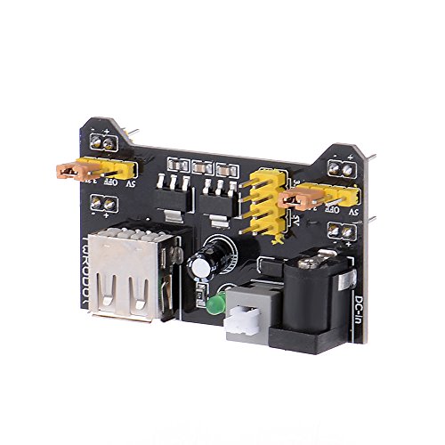 Anmbest PCS5 MB102 Breadboard Power Supply Module 3.3V/5V for Arduino Board Solderless Breadboard