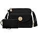 Baggallini Gold International Provence BLK Cross Body, Black, One Size