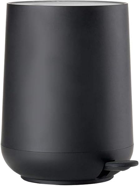 Zone Denmark Nova Mulleimer Abfalleimer Kosmetikeimer Furs Bad 5 Liter Schwarz Amazon De Kuche Haushalt