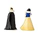 Enesco Disney Ceramics Snow White and The Evil Queen Salt and Pepper Shakers, 3.5 Inch, Multicolor